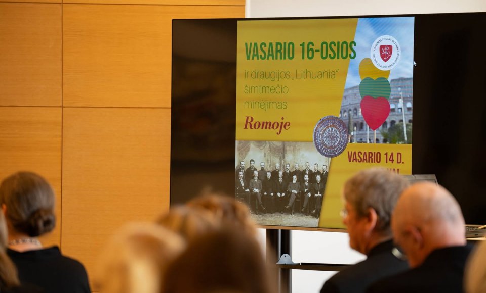 Romoje švenčiama Vasario 16-oji!