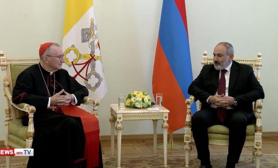 Šventojo Sosto valstybės sekretorius kardinolas Pietro Parolinas šią savaitę lankosi Azerbaidžane ir Armėnijoje
