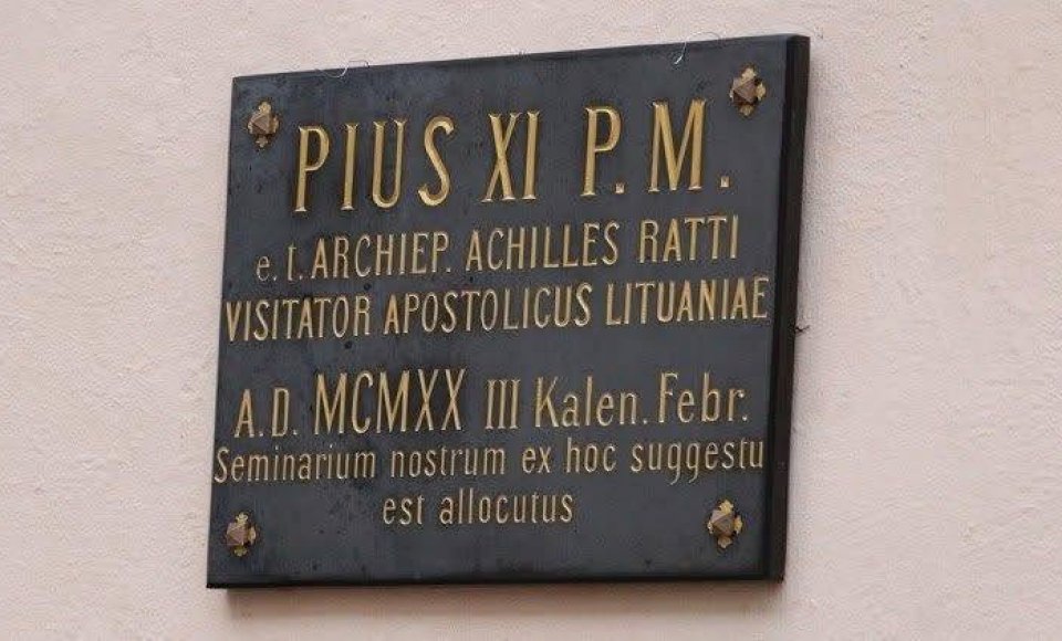 Šiemet švenčiame Lietuvos bažnytinės provincijos 100-metį