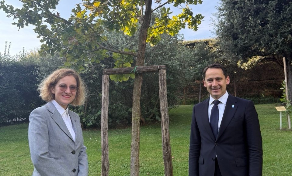 Užsienio reikalų viceministras Sigitas Mitkus susitiko su mons. Mihăiţă Blaj