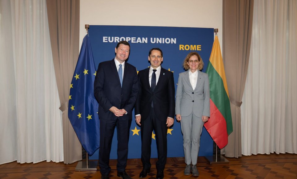 ES valstybių narių misijų vadovų (HoMs) susitikimas su užsienio reikalų viceministru Sigitu Mitkumi